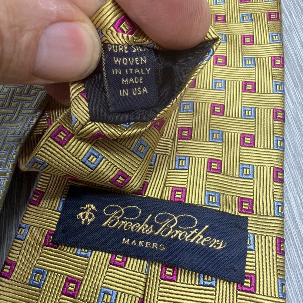 Brooks Brothers Men's Ties‎ Lot of 3 Classic Preppy Business Neckties